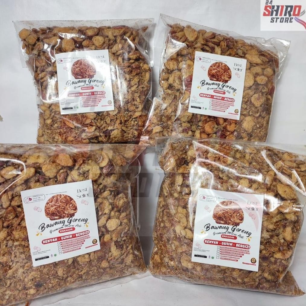 

Bawang Goreng Brebes Grade C 1kg termurah aSt