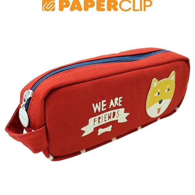 

TERBARU - TEMPAT PESNIL / PEN CASE KAIN LANGUO LG-10163