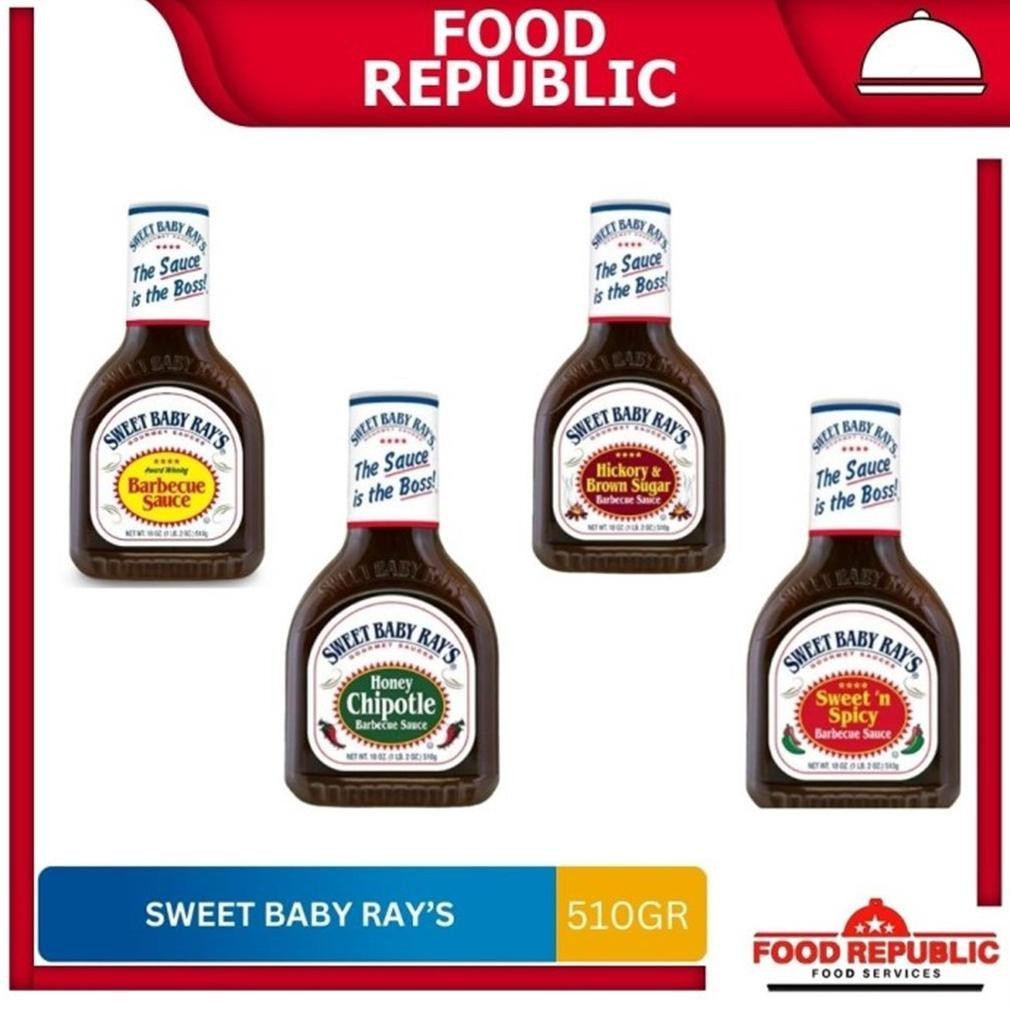 

Sweet Baby Ray`s Barbecue Sauce - 18 oz Saos BBQ Gourmet 510 gr Halal aSt