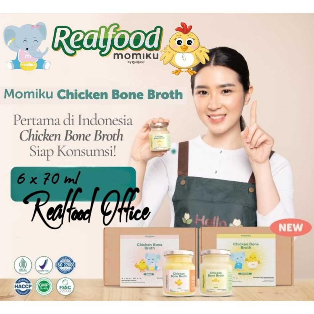 

Realfood Momiku Chicken Bone Broth ( Kaldu Tulang Ayam ) RO aSt