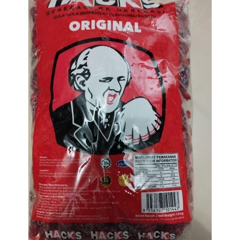 

Permen Hacks Original Malaysia 500gram aSt
