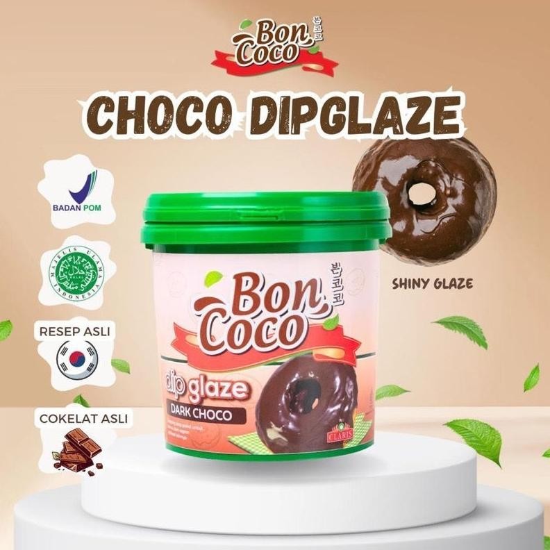 

Boncoco dip glaze dark choco 1kg aSt