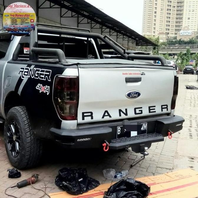 TERLARIS - Bumper Bemper Belakang Ford Ranger T5 T6 T7 T8 Model HAMER