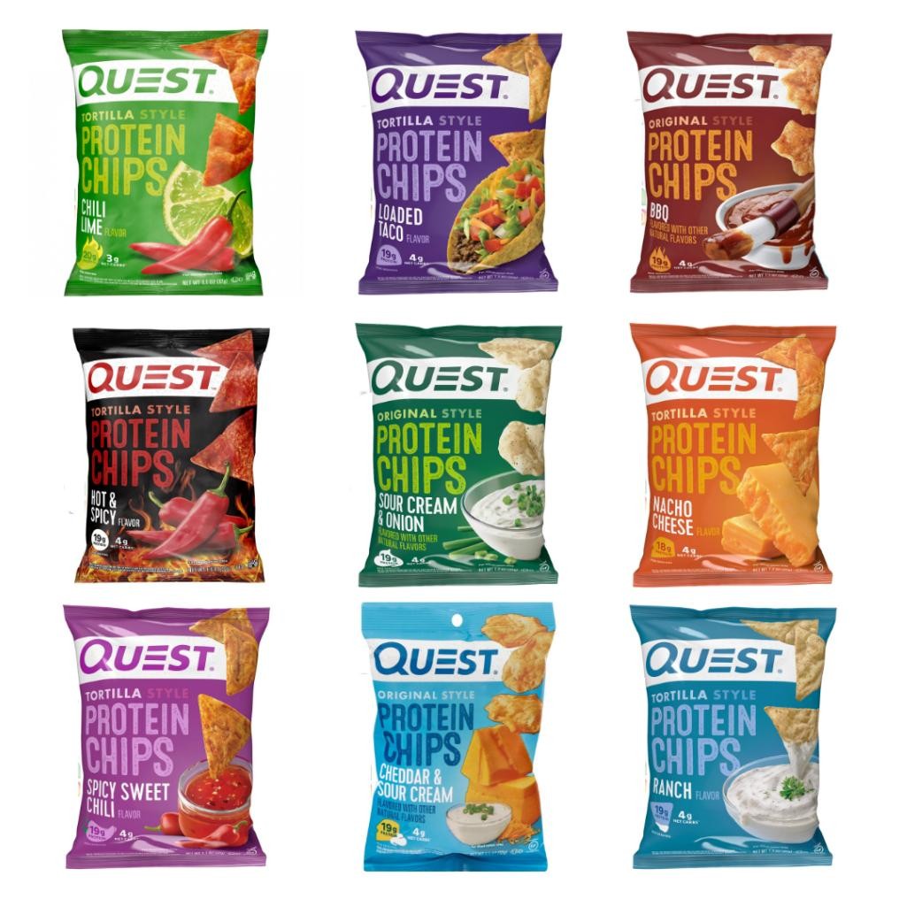 

Quest Protein Chips Style / Healthy Snack Chip Bar - 1 pcs aSt