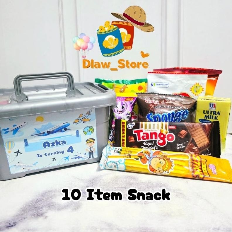 

Paket Snack Ulang Tahun Anak Box/Goodie Bag Anak Hampers Birthday aSt