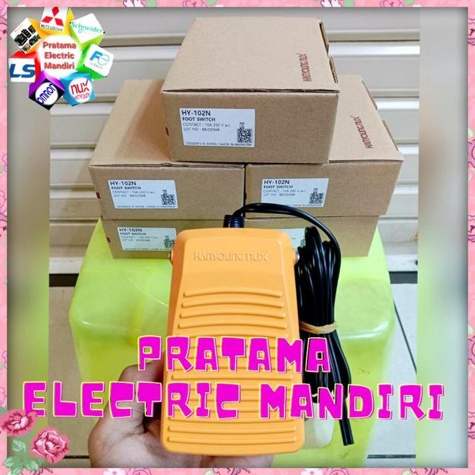 Hanyoung Nux Foot Switch Hy-102 New 10A Hy-102N Hy102 Hy102N Asli