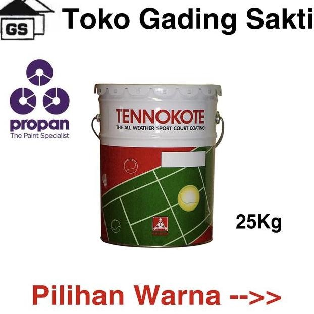 Propan Tennokote Cat Lapangan Warna Standart Pail 25Kg
