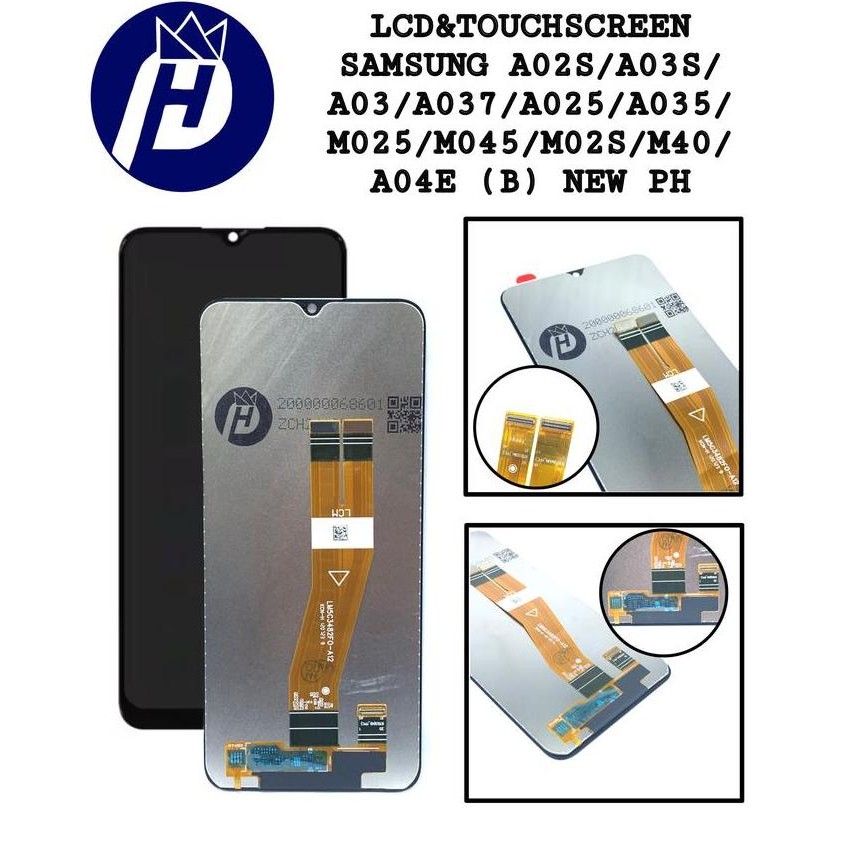 NEW LCD TOUCHSCREEN SAMSUNG A02S/A03S BLACK ORI
