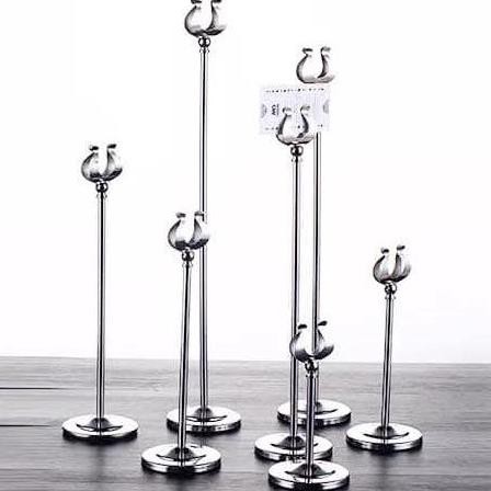 

Siap Kirim Table Number Holder Stainless Steel New Star Foodservice 27716 - Nomor Meja