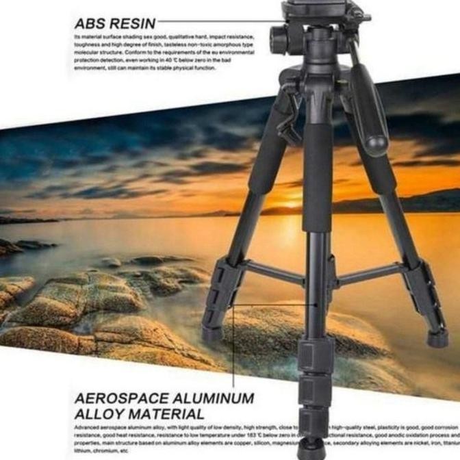 BEBAS ONGKIR - Tripod Kamera Video Foto Canon Nikon Sony fuji dll universal