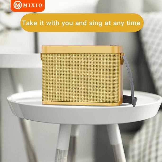Mixio Ys-209 Portable Karaoke Speaker Bluetooth For Mobile Phone