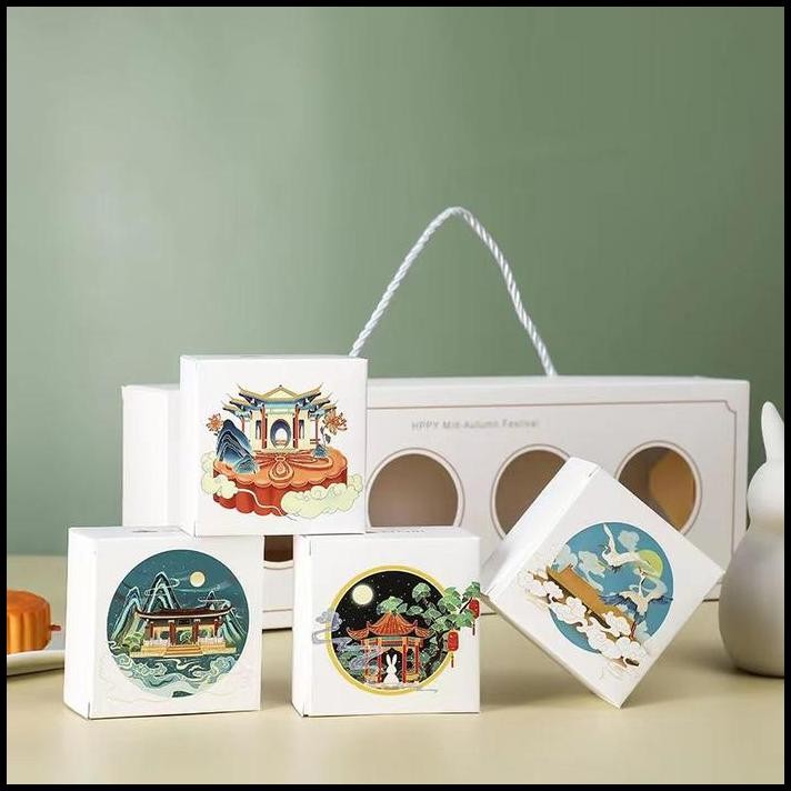 

Kotak Dus Kue Bulan 2022 Kemasan Hampers Mooncake Box Premium Kotak