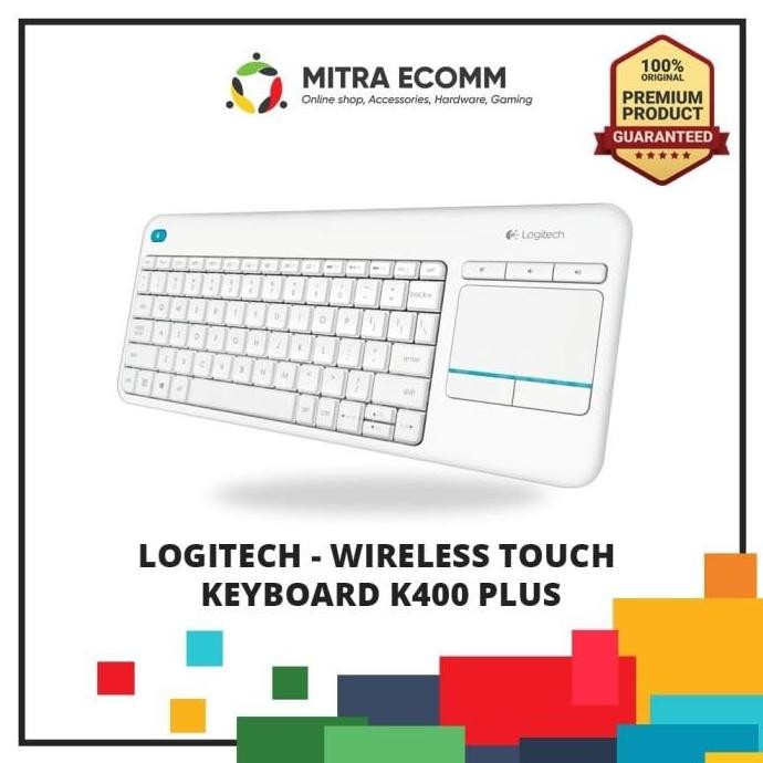 Murah Keyboard Logitech Wireless Touch K400 R Plus