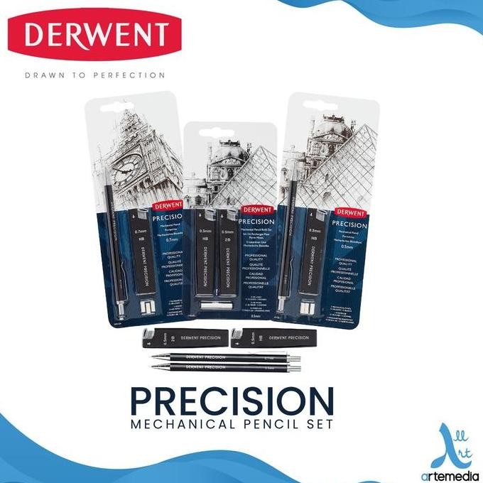

TERLARIS - Derwent Precision Mechanical Pencil Set
