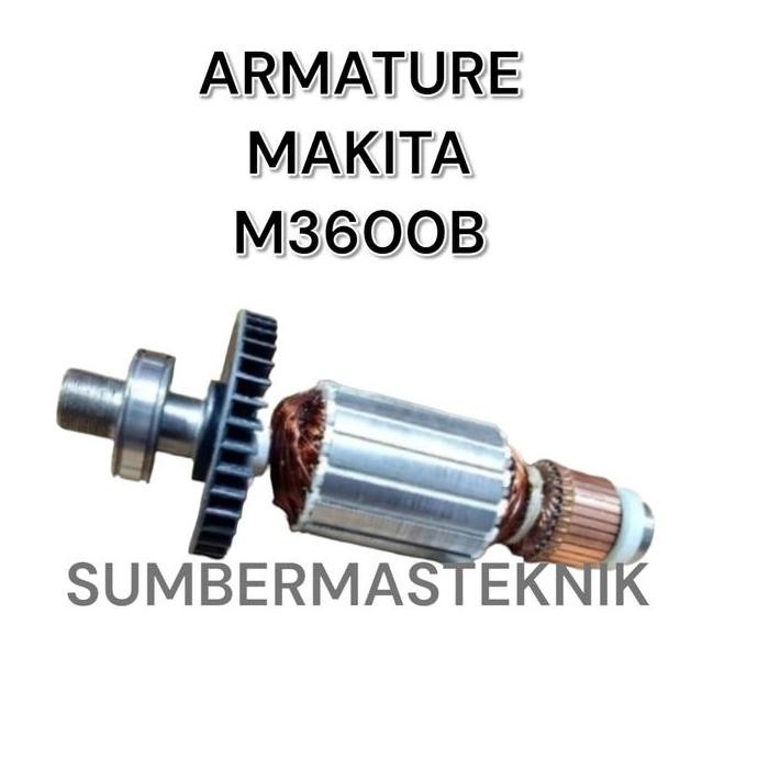 ARMATURE MAKITA M3600 B ANGKER ROTOR MESIN ROUTER MAKITA M 3600 B BULL