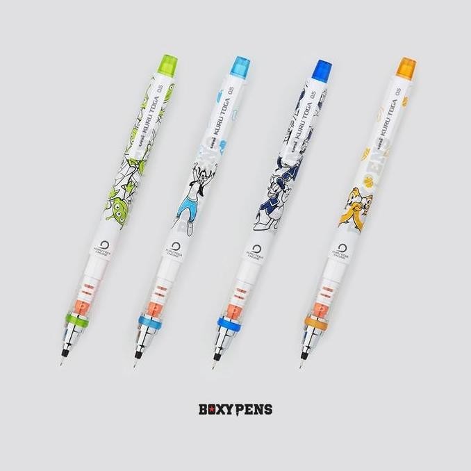

TERMURAH - Uni Kuru Toga Auto Lead Rotation Mechanical Pencil - 0.5 mm - Disney N