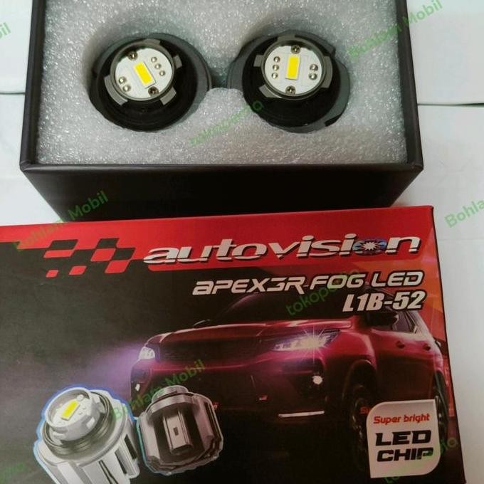 Grosir Autovision Apex3R Foglight Led L1B 15W 12V 6000K
