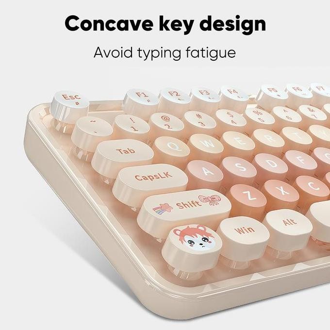 Grosir Mofii Wired Keyboard Untuk Windows Mac Sweet Bear
