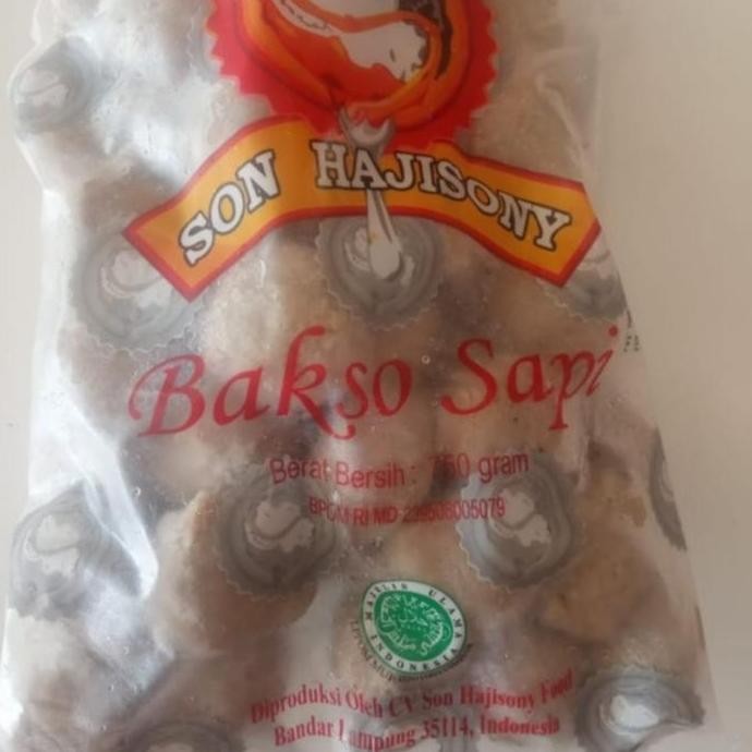 

DISKON! BAKSO SONY LAMPUNG PLUS BUMBU - BAKSO UKURAN BESAR KHAS LAMPUNG