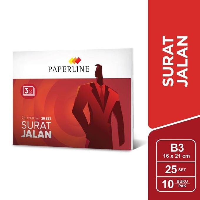 

DISKON! PAPERLINE SURAT JALAN B3 NCR | BUKU SURAT JALAN 3 RANGKAP UKURAN BESAR