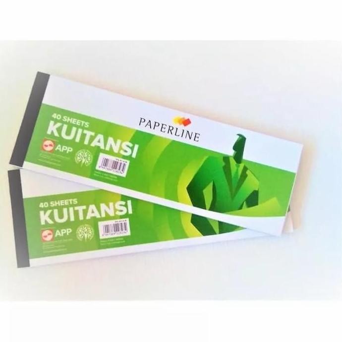 

DISKON! [PAK] BUKU KWITANSI PAPERLINE UKURAN BESAR 100X315MM | ISI 50 LEMBAR