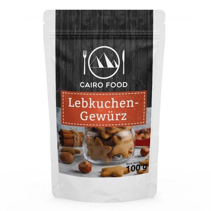 

DISKON! BUMBU LEBKUCENGEWURZ REMPAH KUE CAIRO FOOD 100GR
