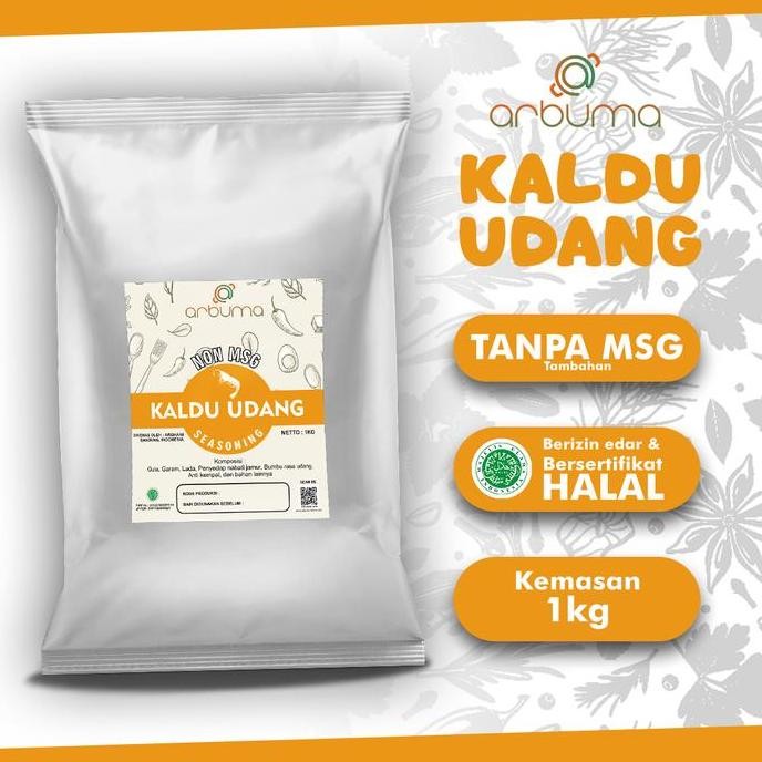 

DISKON! ARBUMA SEASONING KALDU UDANG NON MSG 1 KG HALAL - BUMBU MASAK BUBUK INSTAN