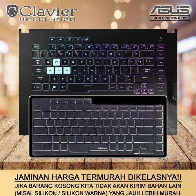 New Keyboard Protector Asus ROG G512 G512L G512LI G512LU G512LV Cooskin TPU