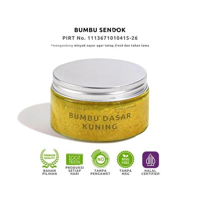 

DISKON! BUMBU SENDOK DASAR KUNING 200GR BUMBU MASAK PRAKTIS