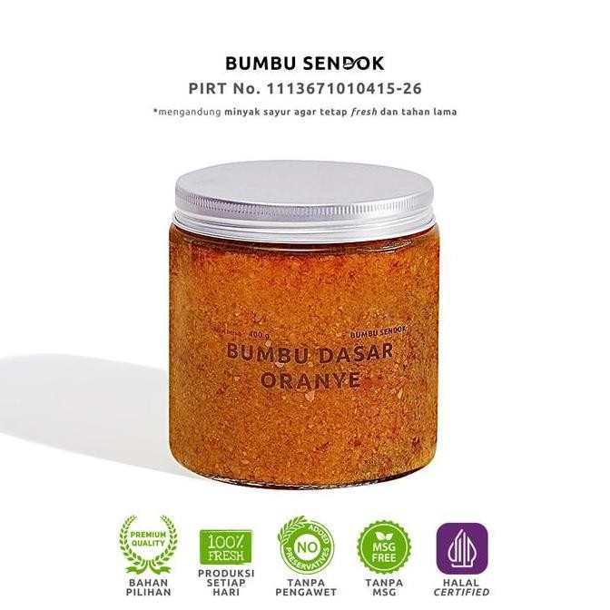 

DISKON! BUMBU SENDOK DASAR ORANYE 400GR BUMBU MASAK SPESIAL