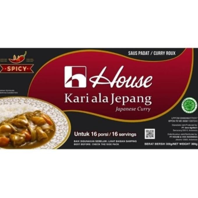 

DISKON! HOUSE KARI ALA JEPANG SPICY HALAL 300GR - KARI JEPANG PEDAS