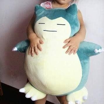 boneka snorlax 50cm boneka snorlax gede boneka wisuda pokemon spesial