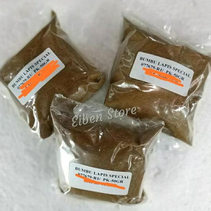 

DISKON! BUMBU LAPIS SPECIAL / SPEKUK 50GR - BUMBU KUE LAPIS LEGIT PREMIUM