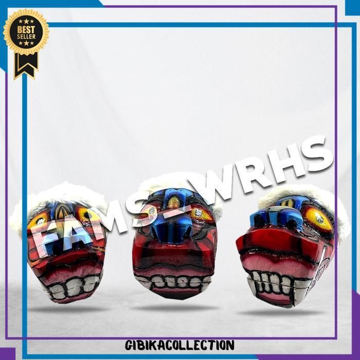 Barongan Kepruk Kucingan Kepala Barongan Jaranan Barongan Kayu (Bisa Cod) Jaranan