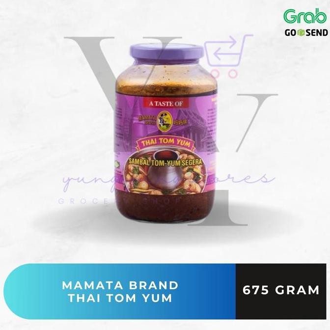 

DISKON! BUMBU TOM YUM MAMATA 675GR BUMBU SUP TOMYAM THAILAND PEDAS ASLI
