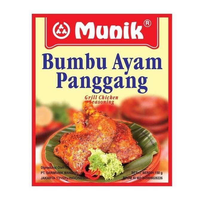

DISKON! MUNIK BUMBU AYAM PANGGANG 150GR BUMBU MASAK INSTAN GURIH LEZAT