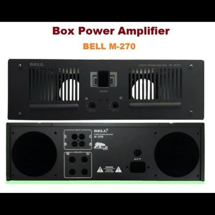Box power Bell M270 / box bell M 270 / box amplifier bell m 270