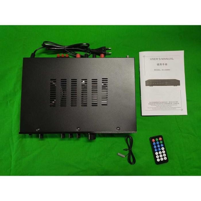 Sunbuck Bluetooth Audio Amplifier Karaoke - AV-298BO