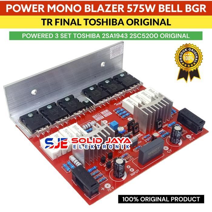 KIT POWER BLAZER 575W PLUS TR TRANSISTOR FINAL TOSHIBA ASLI 575 WATT