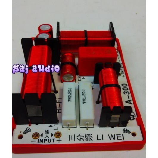 Li-Wei Soundbox Crossover A-300 Hi-Fi 3way Speaker Sistem