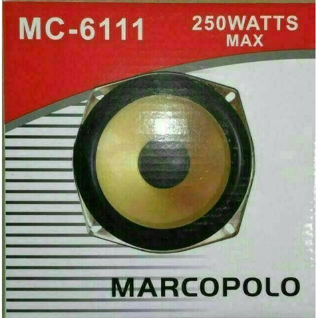 SUBWOOFER 6" MARCOPOLO MC-6111