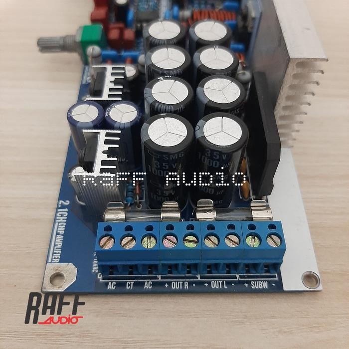 Kit Power Amplifier 2.1 Chip-Amp - TDA2050 TDA2030 PCB Double Layer