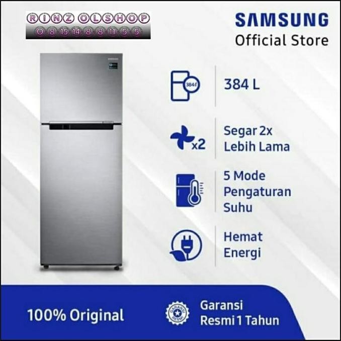 KULKAS SAMSUNG RT38K5032S8 INVERTERTWIN COOLING 2 PINTU NO FROST