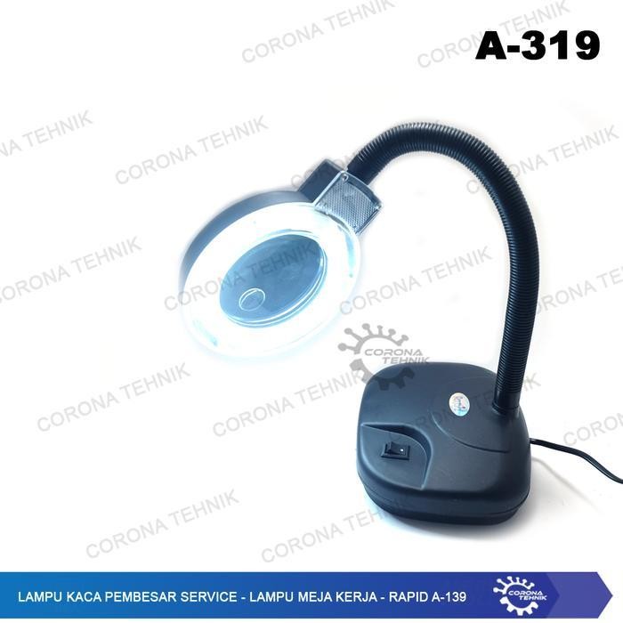 

Lampu Kaca Pembesar Service - Lampu Meja Kerja - Rapid A-139 Original Dan Terpercaya