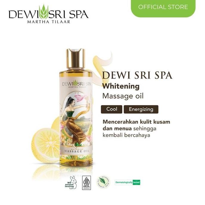 NEW DEWI SRI SPA Whitening Massage Oil