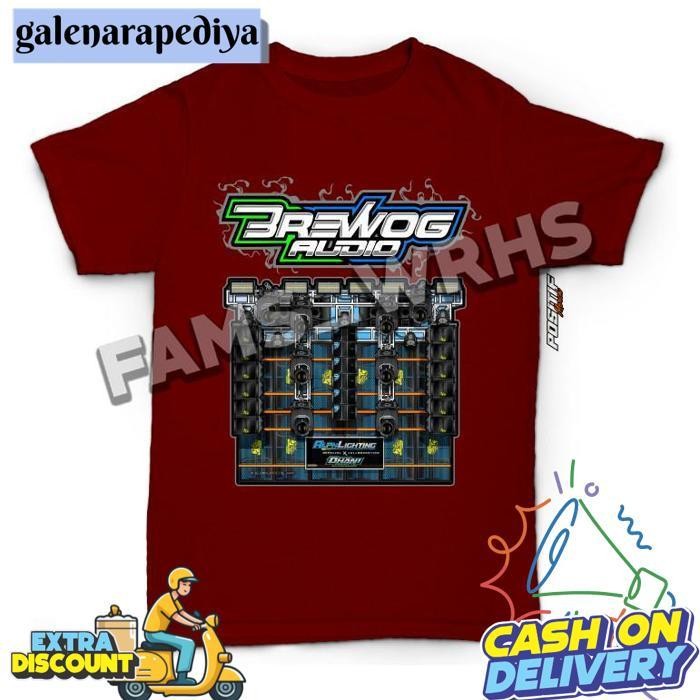 Baju Kaos Anak Laki Perempuan Sound Horeg Brewog Audio Jawa Timur