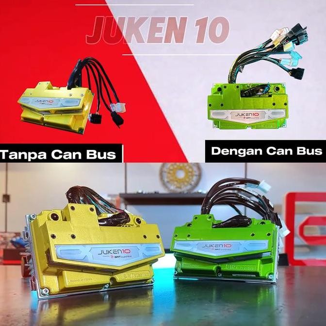 NEW ECU BRT JUKEN 10 CONTROLLER MOTOR LISTRIK ELECTRIC VEHICLE CAN BUS KONVERSI