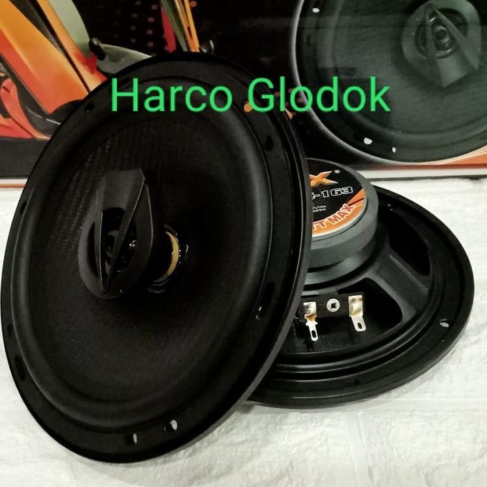Speaker coaxial AVX-163 SEPASANG 6' AVX Cyber AC-163 2WAY