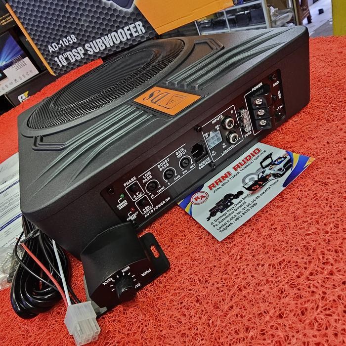 Subwoofer Kolong Aktif ADS AD-1038 Subwoofer 10 in