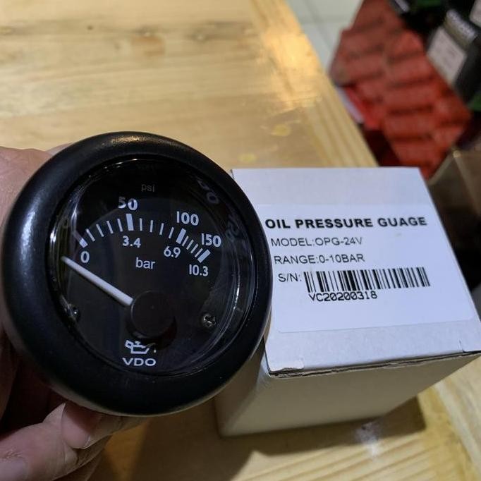 Vdo Oil Pressure Gauge 24 Vdc / Vdo Best Seller